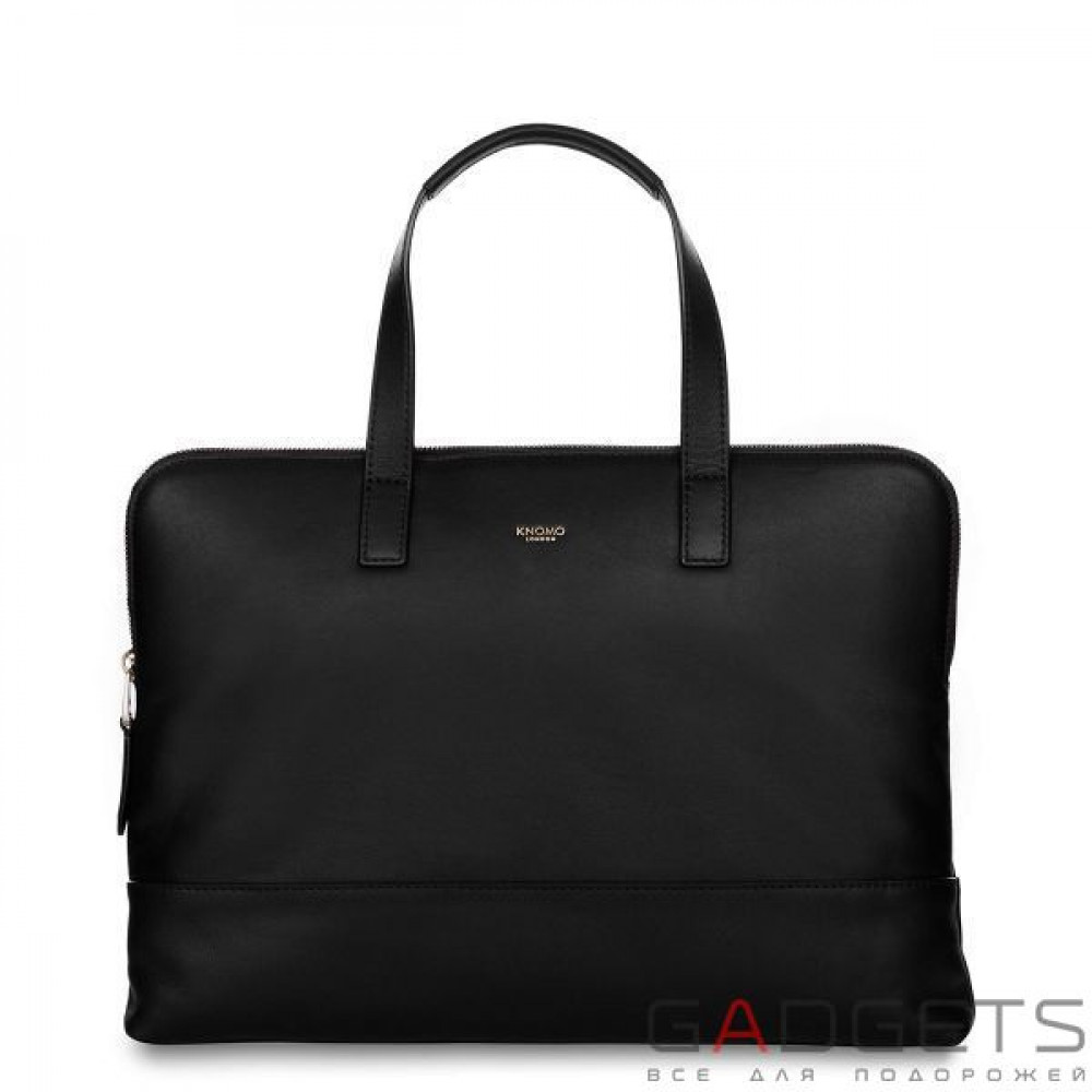 Фото Сумка для ноутбука Knomo Reeves Slim Briefcase 14'' Black (KN-120-102-BLK)