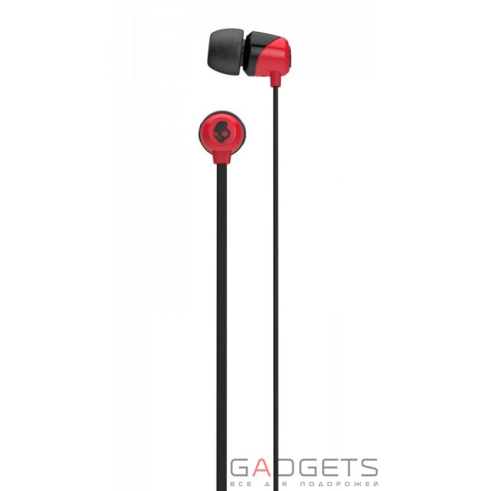 Фото Наушники Skullcandy Red/Black/Black JIB In-Ear w/o Mic (S2DUHZ-335)