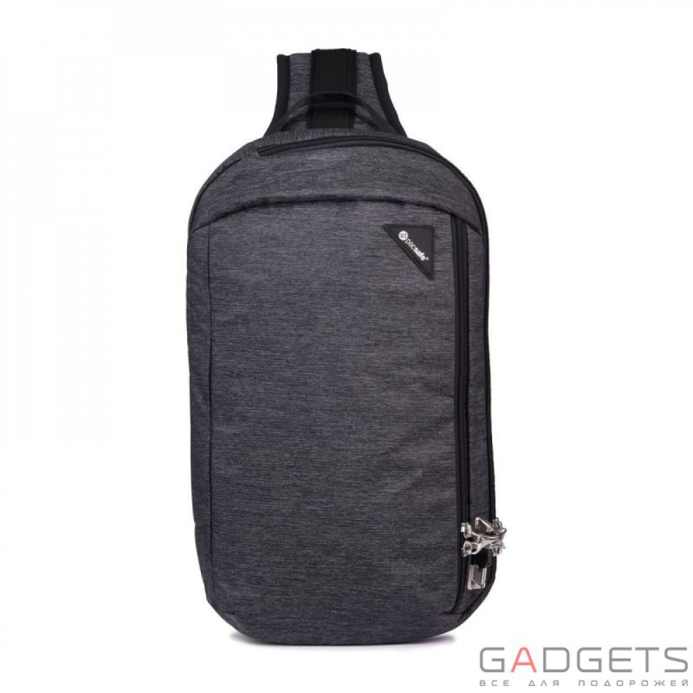 Фото Рюкзак антизлодій Pacsafe Vibe 325, 5 ступенів захисту, гранітний меланж