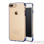 Чехол-накладка Baseus Shining Case (TPU) для iPhone 7 Plus Dark Blue фото 0