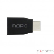 Переходник Incipio Charge/Sync USB-C to USB-A Adapter Black (PW-249-BLK)