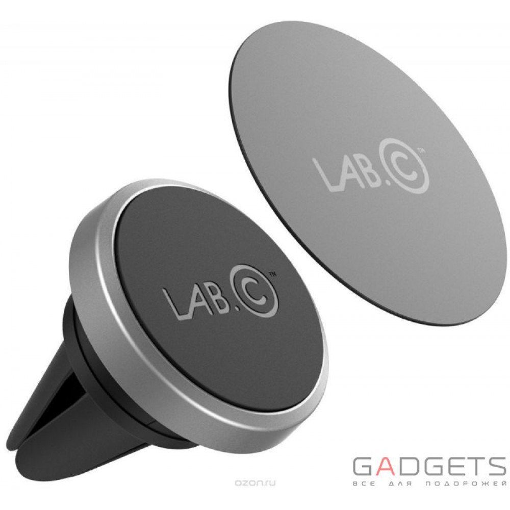Фото Тримач Lab.C Magnetic Air Vent Car Mount Grey (LABC-597-GR)