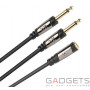 Адаптер Monster CableLinks Y-Adapters 1/8 St Male to 2 Mono Female (MON-600442-00) фото 0