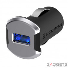 Автомобільний зарядний пристрій Scosche Car Chargers 1 X USB ports черно/сірий (USBC121MSG)
