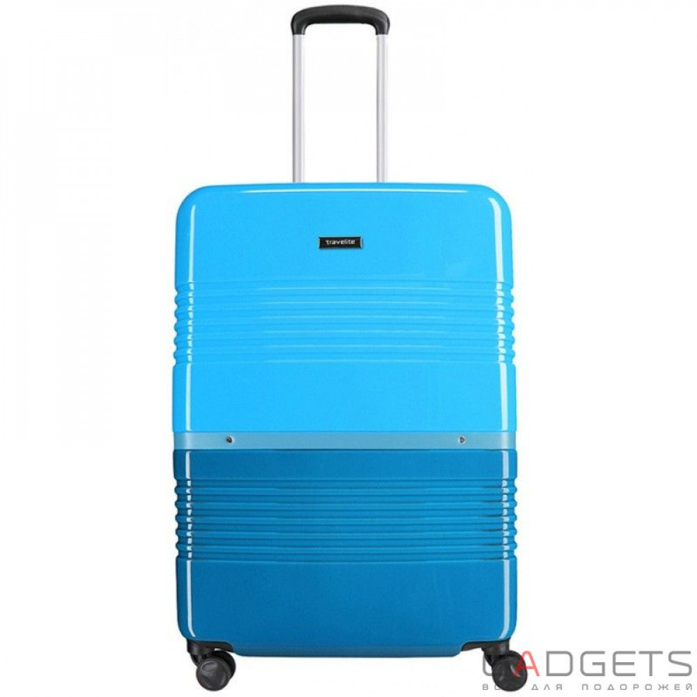 Фото Чемодан на 4-х колесах Travelite Frisco (M) 70 л Petrol-Blue (TL075148-22)