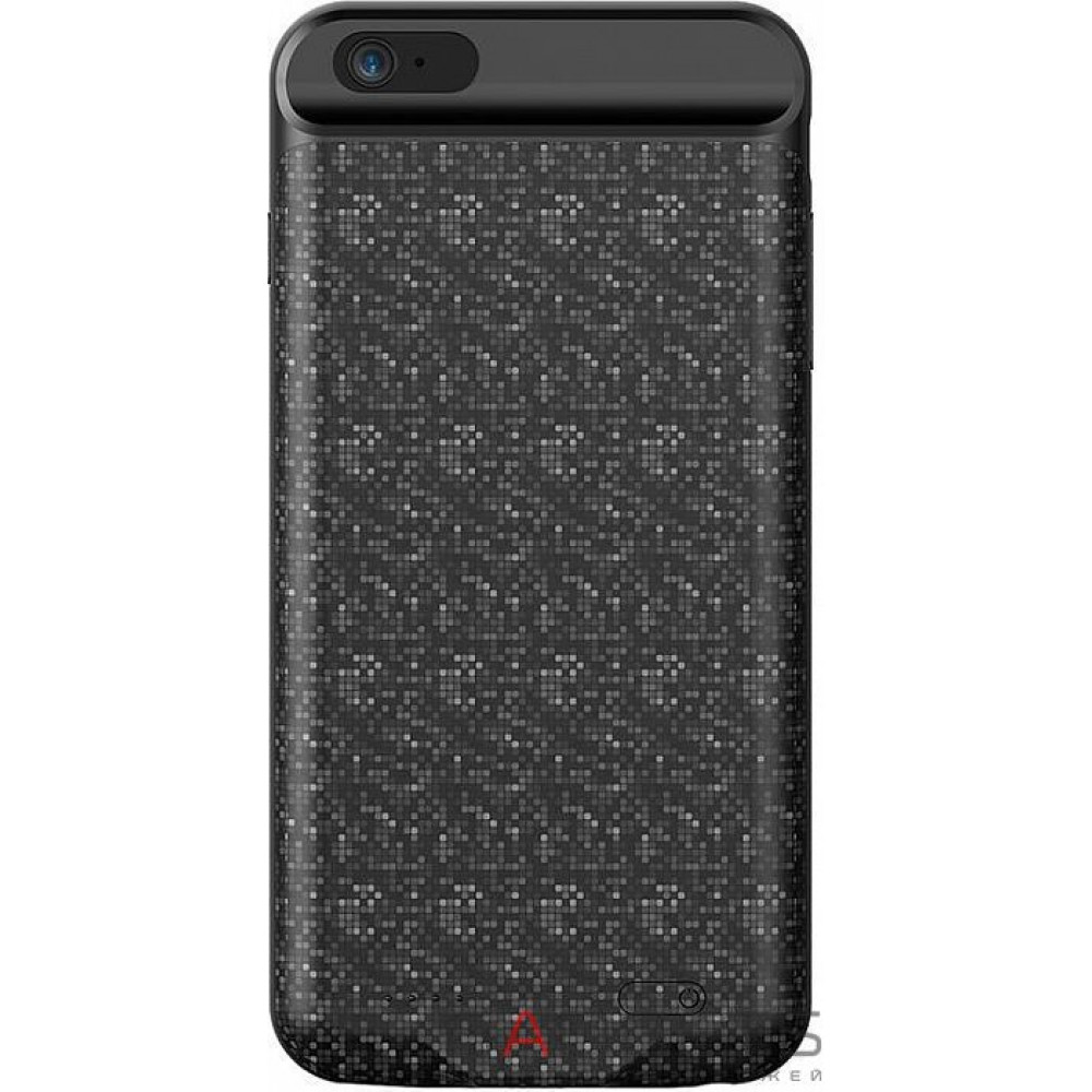 Фото Чехол-аккумулятор Baseus Plaid Backpack Power Bank 5000mAh для iPhone 6/6S Black (ACAPIPH6S-LBJ01)