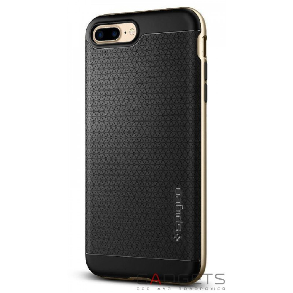 Фото Чехол-накладка Spigen Case Neo Hybrid Champagne Gold для iPhone 7 Plus (SGP-043CS20683)