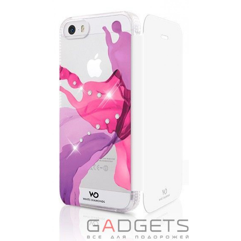 Фото Чехол-книжка White Diamonds Liquids Booklet Pink for iPhone 5/5S (1211LIQ41)