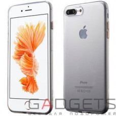 Чехол-накладка COTEetCI Utra-thin TPU Metal buttons для iPhone 7 Gold