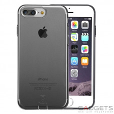 Чехол-накладка Baseus Simple Series Case (Clear) For iPhone 7 Plus Transparent Black