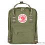 Рюкзак Fjallraven Kanken Mini Green/Folk Pattern фото 0