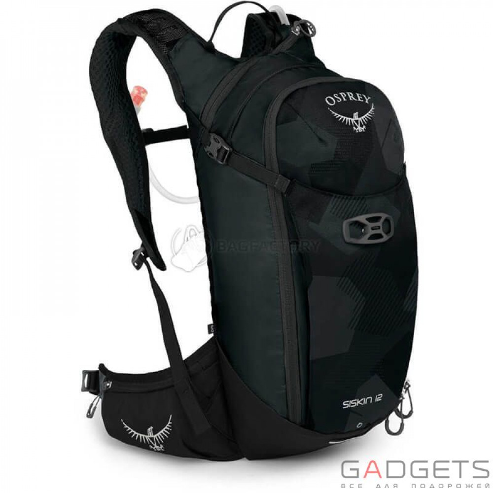 Фото Рюкзак Osprey Siskin 12 Obsidian Black O/S черный