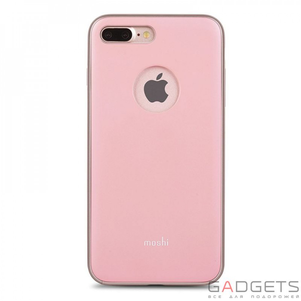 Фото Чохол-накладка Moshi iGlaze Slim Lightweight Snap-On Case Blush Pink для iPhone 7 Plus (99MO090301)
