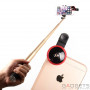 Селфи-палка Baseus Monopod AppHome Bluetooth Selfstick with wide-angle Lens 83cm Gold фото 0