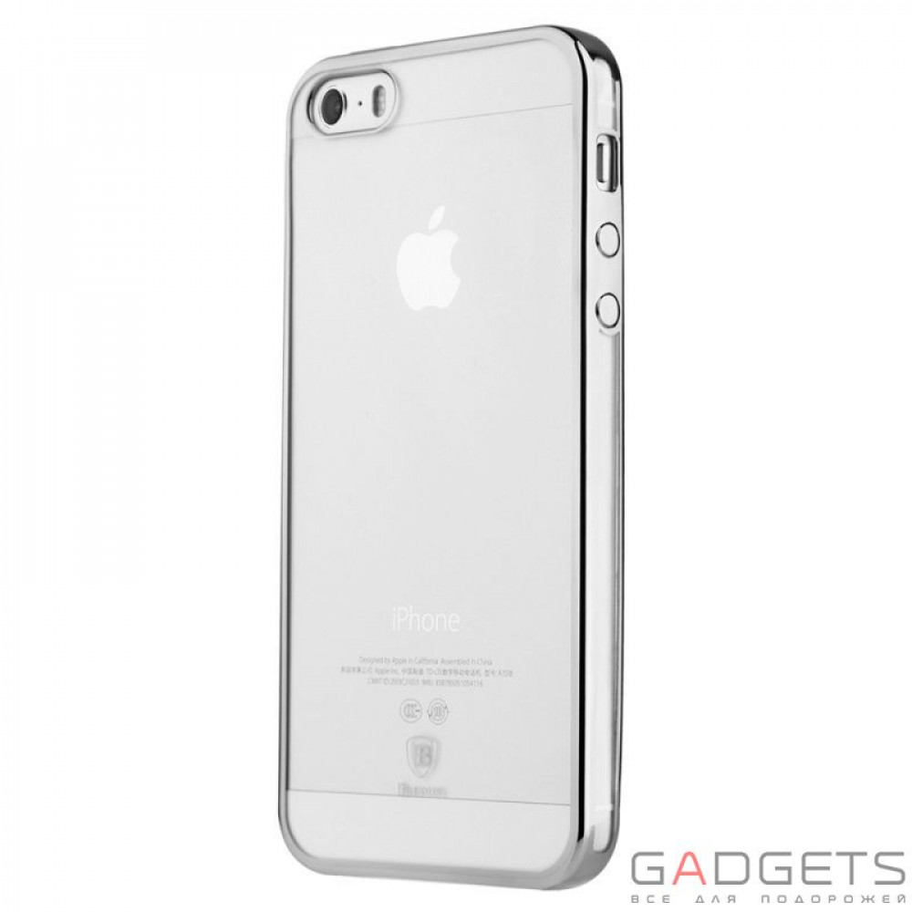 Фото Чохол-накладка Baseus Shining Case для iPhone 5/5s/SE Silver
