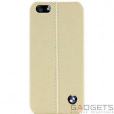 Чехол-накладка CG Mobile BMW Leather Hard Case Cream for iPhone 5/5S (BMHCP5LC)