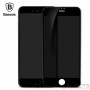 Захисна плівка Baseus 0.23mm Soft edge Anti-peeping Glass Film для iPhone 7 Black фото 0