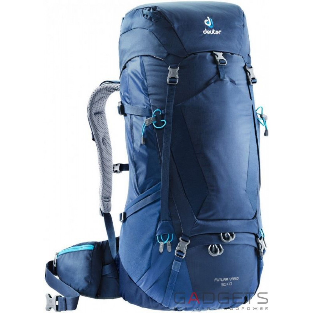 Фото Рюкзак Deuter Futura Vario 50+10 цвет 3395 midnight-steel