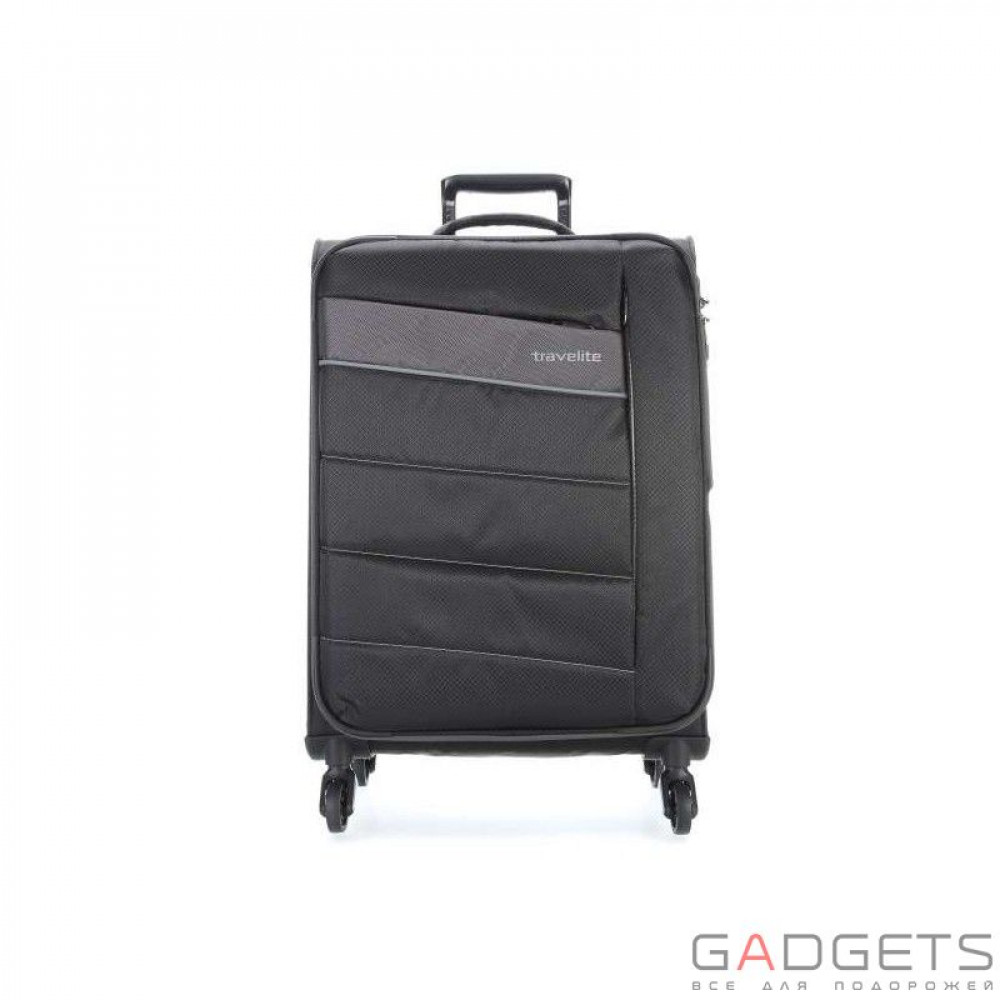 Фото Чемодан на 4-х колесах Travelite Kite (L) 95 л Black (TL089949-01)