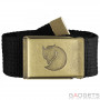 Ремень Fjallraven Canvas Brass Belt 4cm Black (77297.550) фото 0