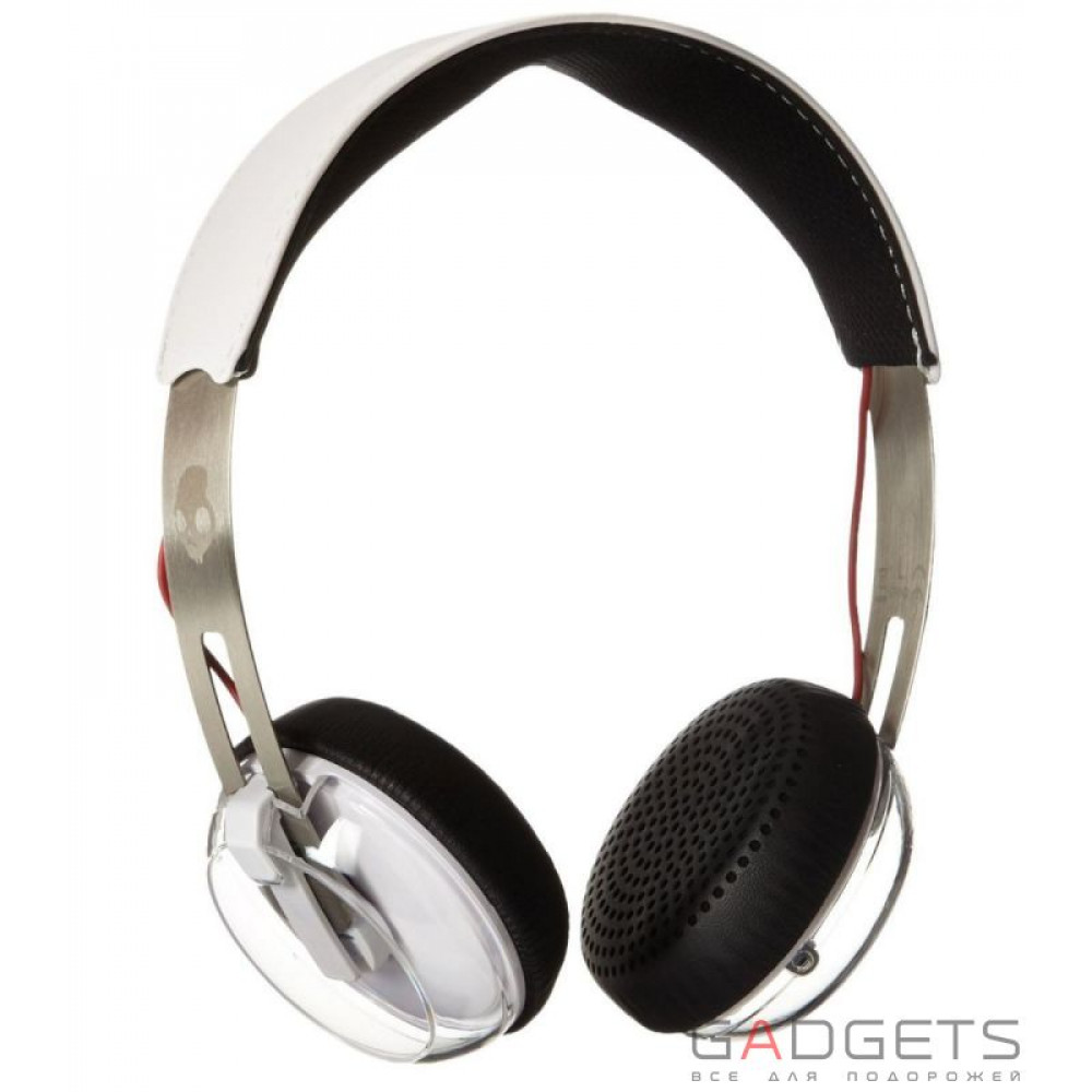Фото Наушники Skullcandy White/Black/Red Grind On-Ear w/tap Tech (S5GRHT-472)