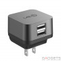 Сетевое з/у Lab.C X2 2 Port USB Wall Charger Space Gray (2.4A) (LABC-593-GR_KR) фото 0