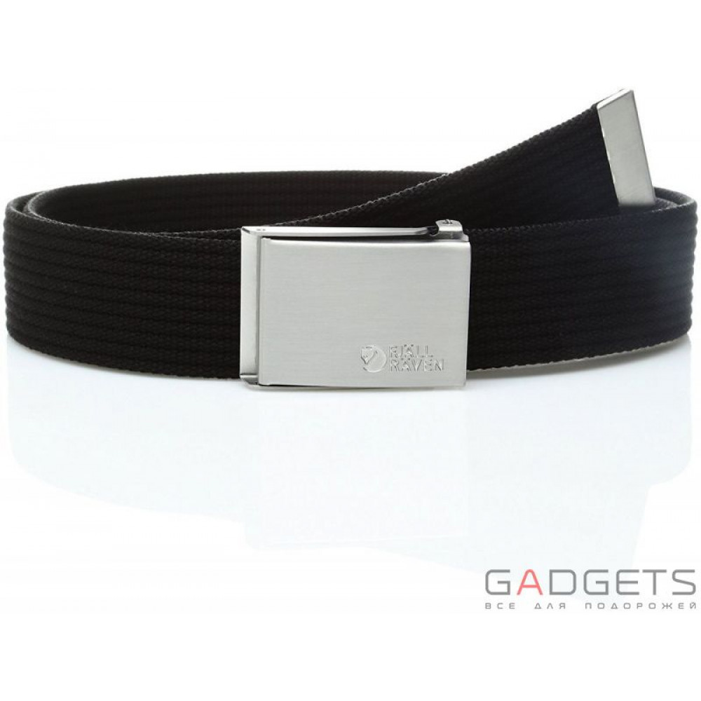 Фото Ремінь Fjallraven Canvas Belt Black (77029.550)
