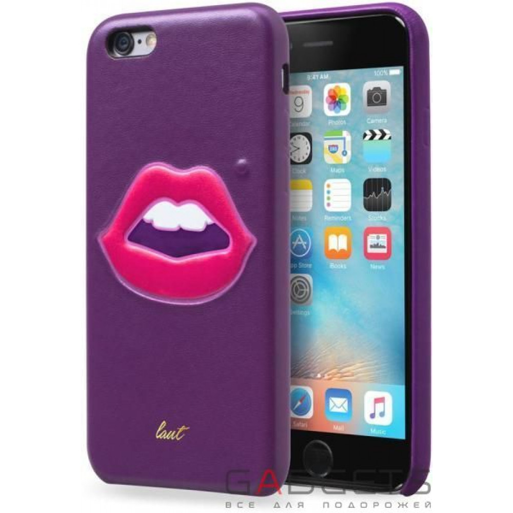 Фото Чехол Laut Kitsch Case для iPhone 6/6s Monroe Фиолетовый (LAUT_IP6_KH_PU)
