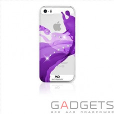 Чехол-накладка White Diamonds Liquids Purple for iPhone 5/5S (1210LIQ55)
