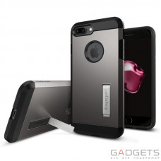Чехол-накладка Spigen Case Tough Armor Gun Metal для iPhone 7 Plus (SGP-043CS20529)
