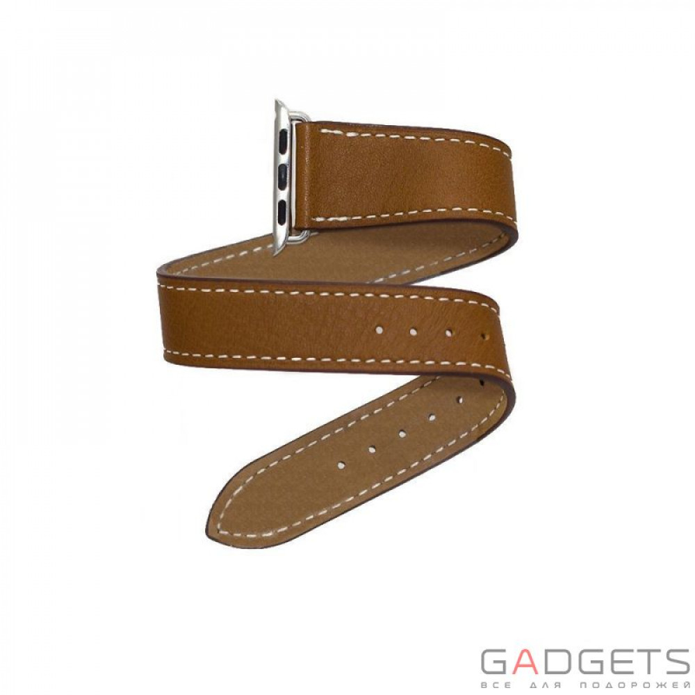 Фото Ремешок для Apple Watch 38мм COTEetCI W9 Leather Brown