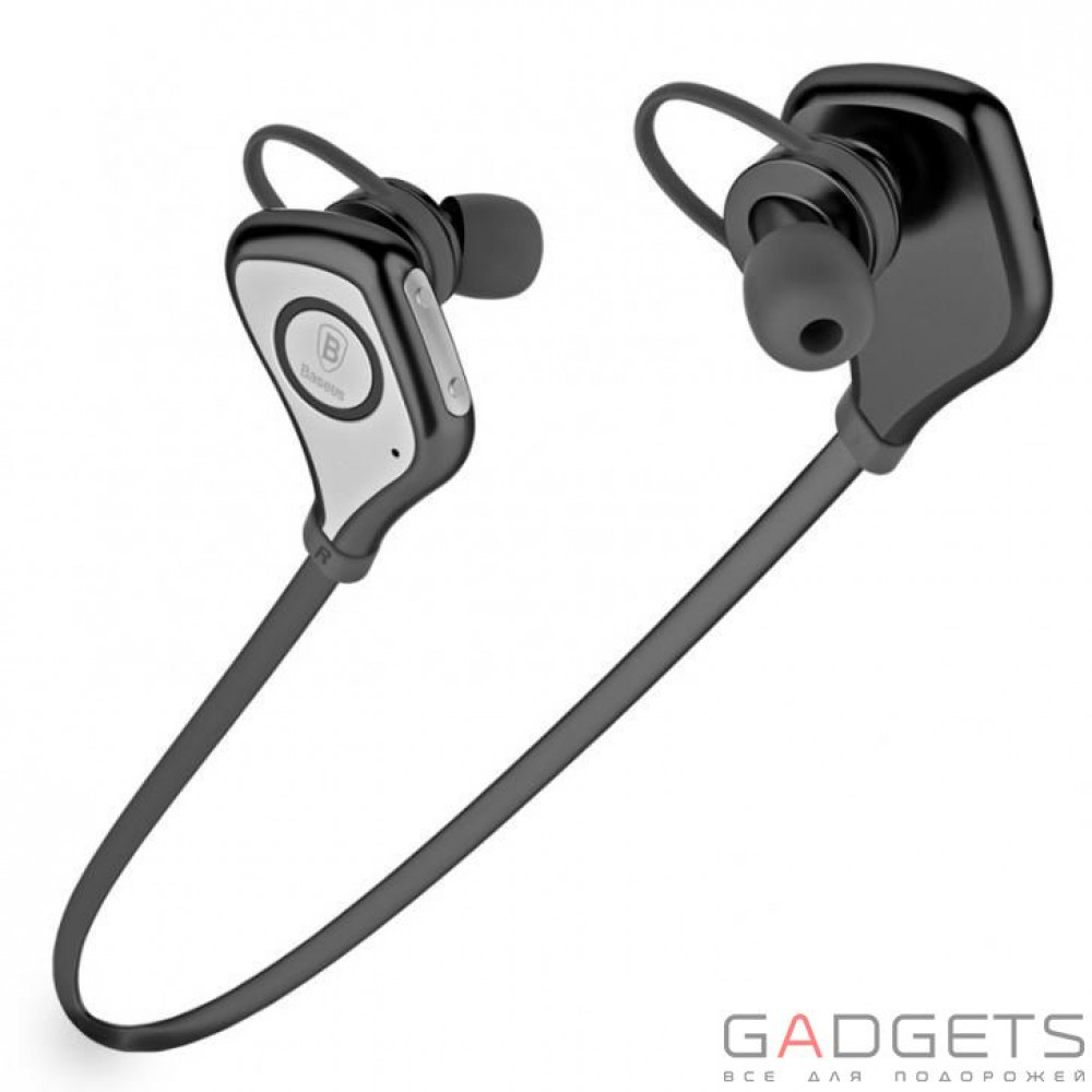 Фото Наушники Baseus Musice Series Sport Bluetooth Headphone Black/Silver