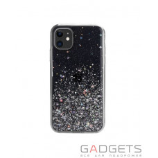 Чехол-накладка SwitchEasy Starfield for iPhone 11 Transparent Black (GS-103-82-171-66)