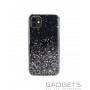 Чехол-накладка SwitchEasy Starfield for iPhone 11 Transparent Black (GS-103-82-171-66) фото 0