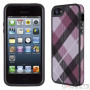 Чeхол Speck iPhone 5 FabShell MegaPlaid Mulberry/Black (SP-SPK-A1594) фото 0