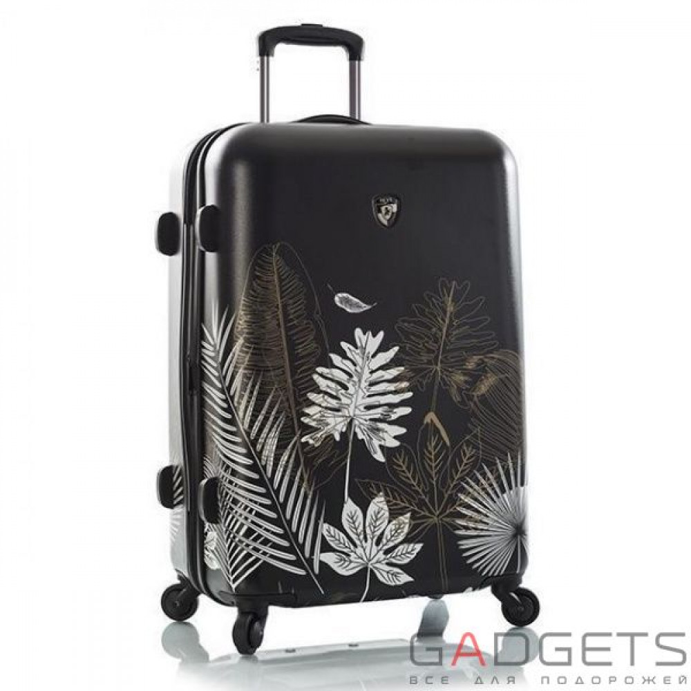 Фото Чемодан Heys Oasis (M) Black/Gold Leaf