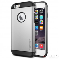 Чехол-накладка Spigen Case Slim Armor Series Satin Silver for iPhone 6 4.7'' (SGP10958)