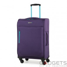Чемодан Members Hi-Lite (M) Purple