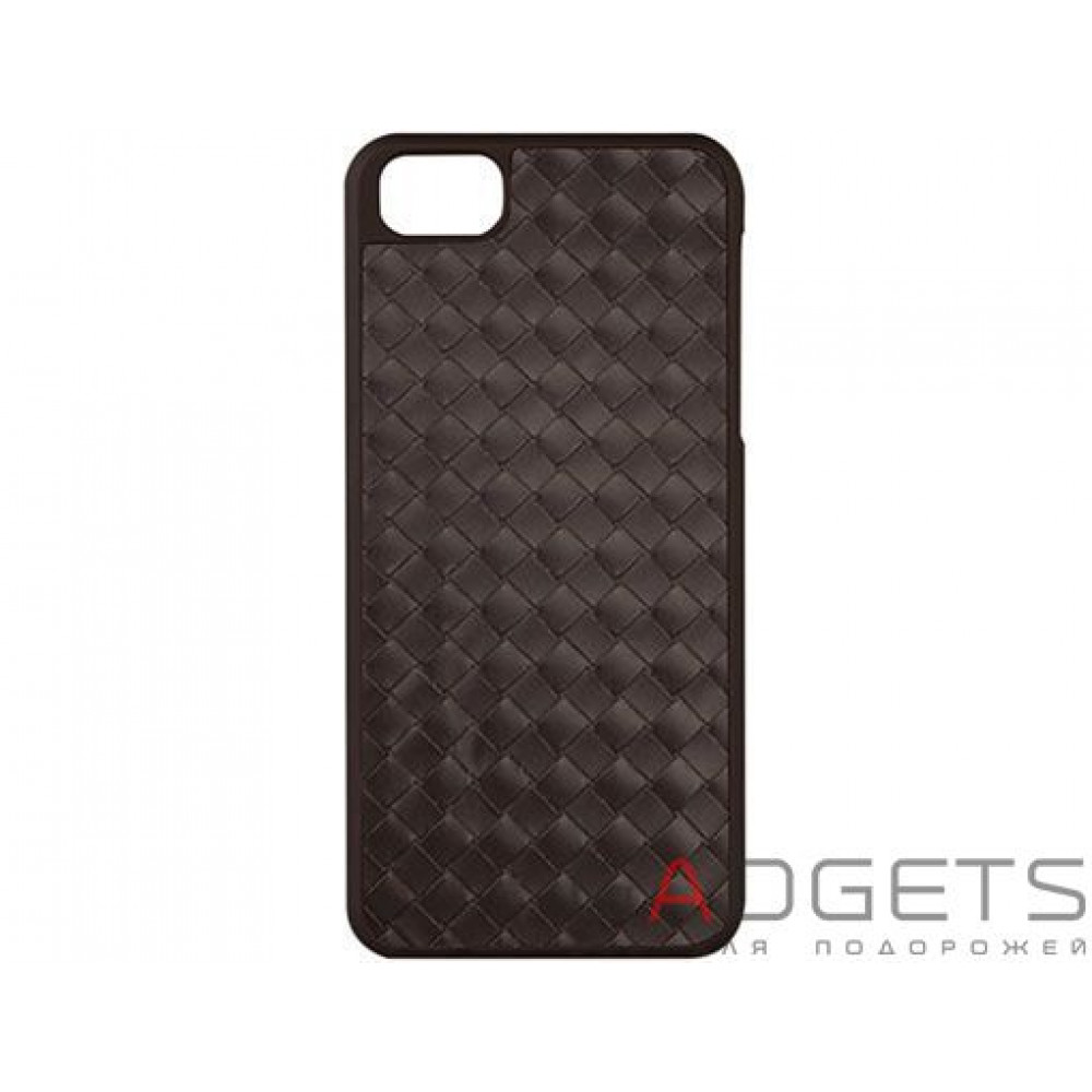 Фото Чохол Macally Woven Snap-On Case for iPhone 5 (WEAVEBR-P5)