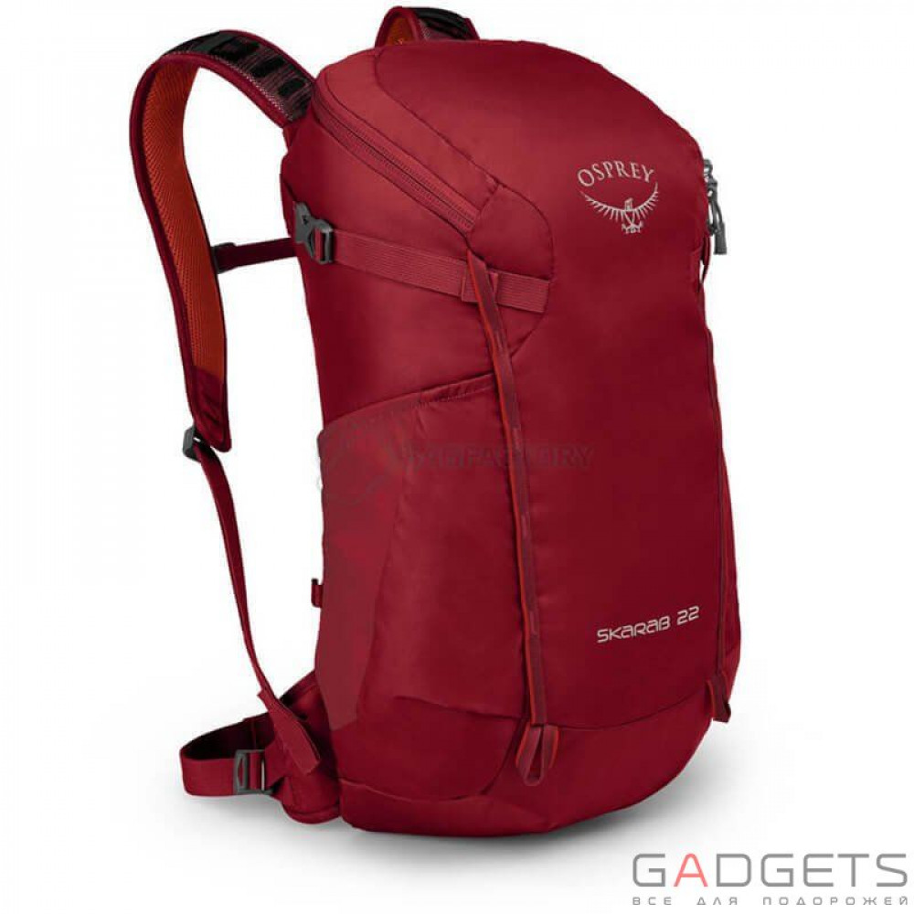 Фото Рюкзак Osprey Skarab 22 Mystic Red O/S красный