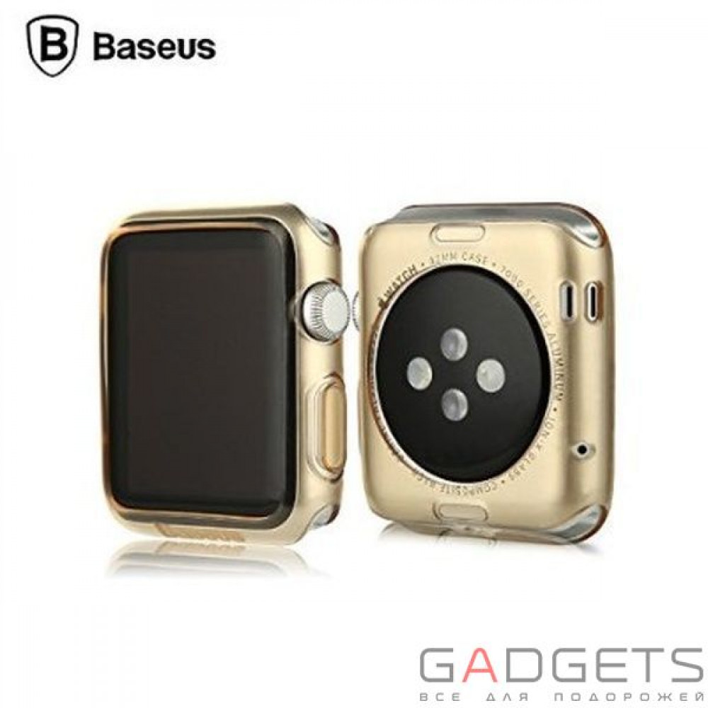 Фото Чохол Baseus Simple Case For Apple watch 38mm Gold
