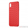 Чохол Baseus BV Weaving Case для iPhone X Red (WIAPIPHX-BV09) фото 0
