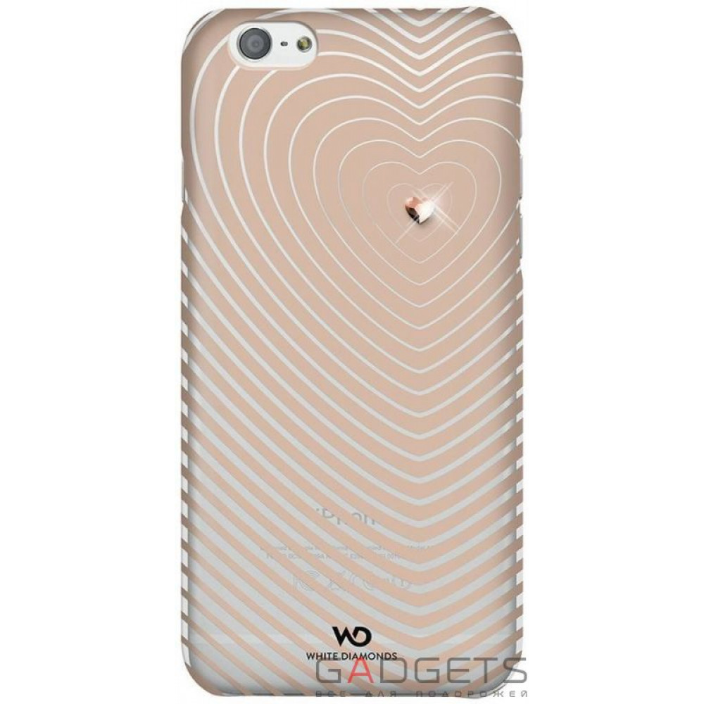 Фото Чехол-накладка White Diamonds Heartbeat Gold for iPhone 6/6S (1310HBT56)