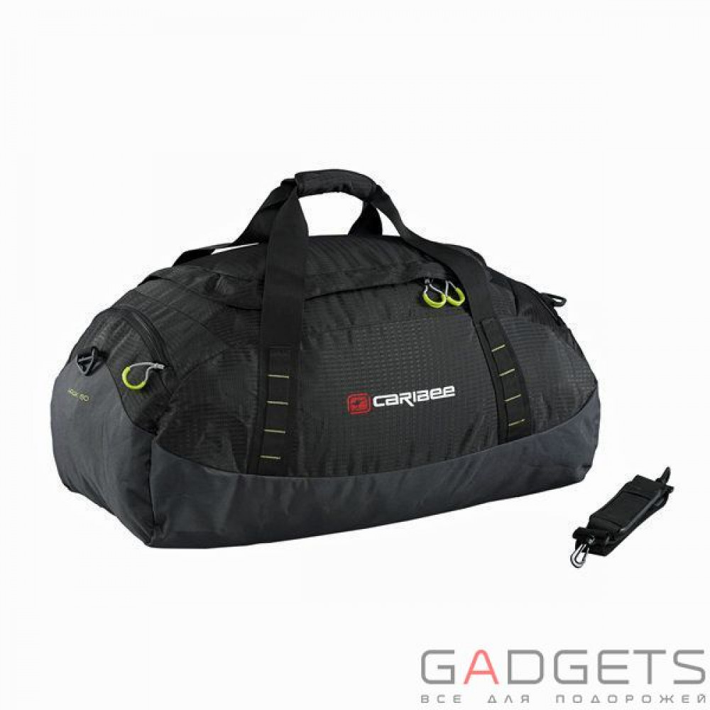 Фото Сумка дорожня Caribee Hawk 70L (60 см) Black