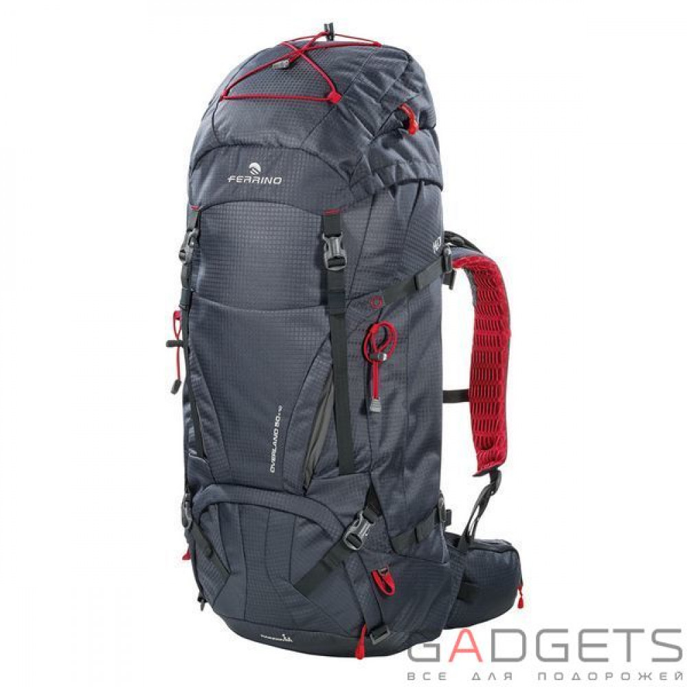 Фото Рюкзак туристичний Ferrino Overland 50+10 Dark Grey