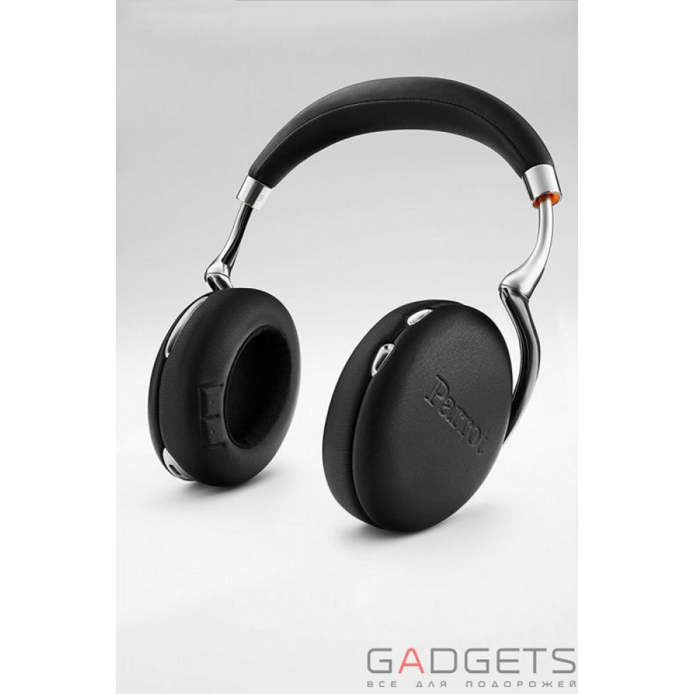 Фото Наушники Parrot Zik 3.0 Wireless Headphones Black Leather Grain + Charger (PF562122AA)