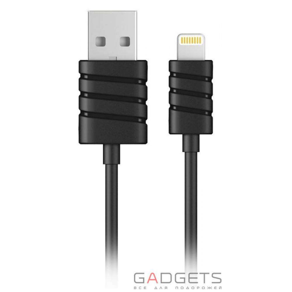 Фото Кабель iWALK CST003il Lightning cable 8 pin Black for iPhoneiPad 2 м