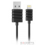 Кабель iWALK CST003il Lightning cable 8 pin Black for iPhoneiPad 2 м фото 0