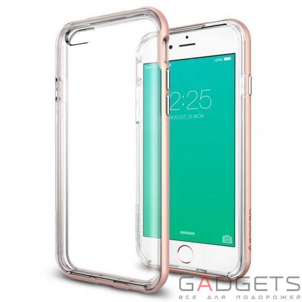 Фото Чехол-накладка Spigen Case Neo Hybrid EX Rose Gold for iPhone 6/6S (SGP11725)