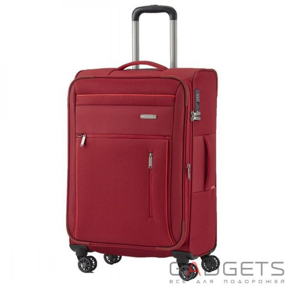 Фото Чемодан на 4-х колесах Travelite Capri (M) 67 л Red (TL089848-10)